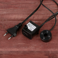 Фонтан "Два кувшина на камнях" 10х14х19 см (с подсветкой)