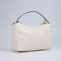 Сумка-багет на молнии, цвет бежевый Сумка-багет на молнии, цвет бежевый