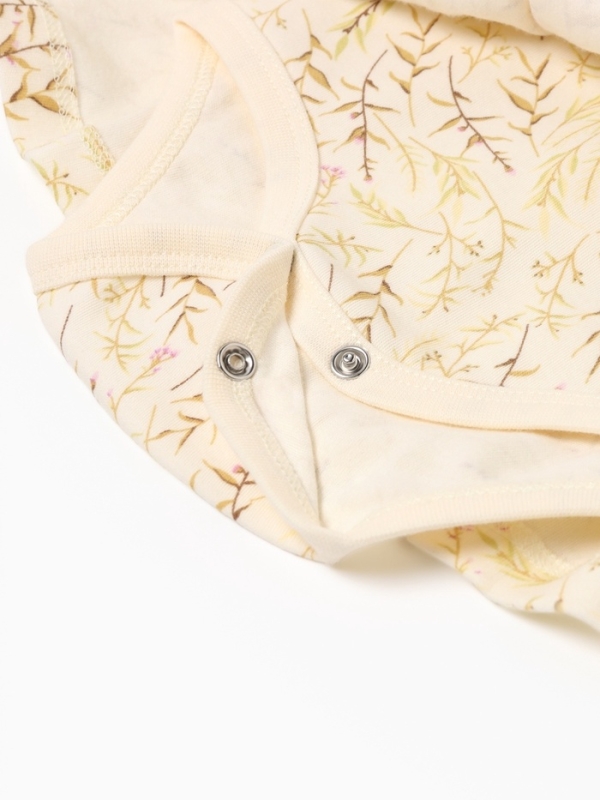 Боди-платье с шапочкой детское MINAKU "Nature", цвет бежевый, рост 80-86 см