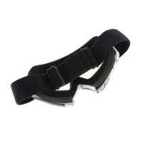 Очки-маска для езды на мототехнике, стекло прозрачное, белый-синий-чёрные, ОМ-23 Очки-маска для езды на мототехнике, стекло прозрачное, белый-синий-чёрные, ОМ-23