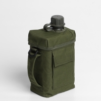 Фляжка туристическая "Adventure" 2 л, с чехлом, олива