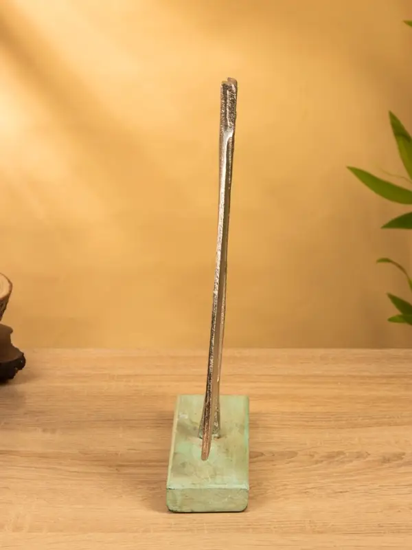 Сувенир "Парусник" 6х22х32 см, алюминий, дерево