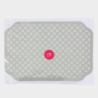 Коврик "Daisies" влаговпитывающий Доляна, 45х30 см, серый Коврик "Daisies" влаговпитывающий Доляна, 45х30 см, серый