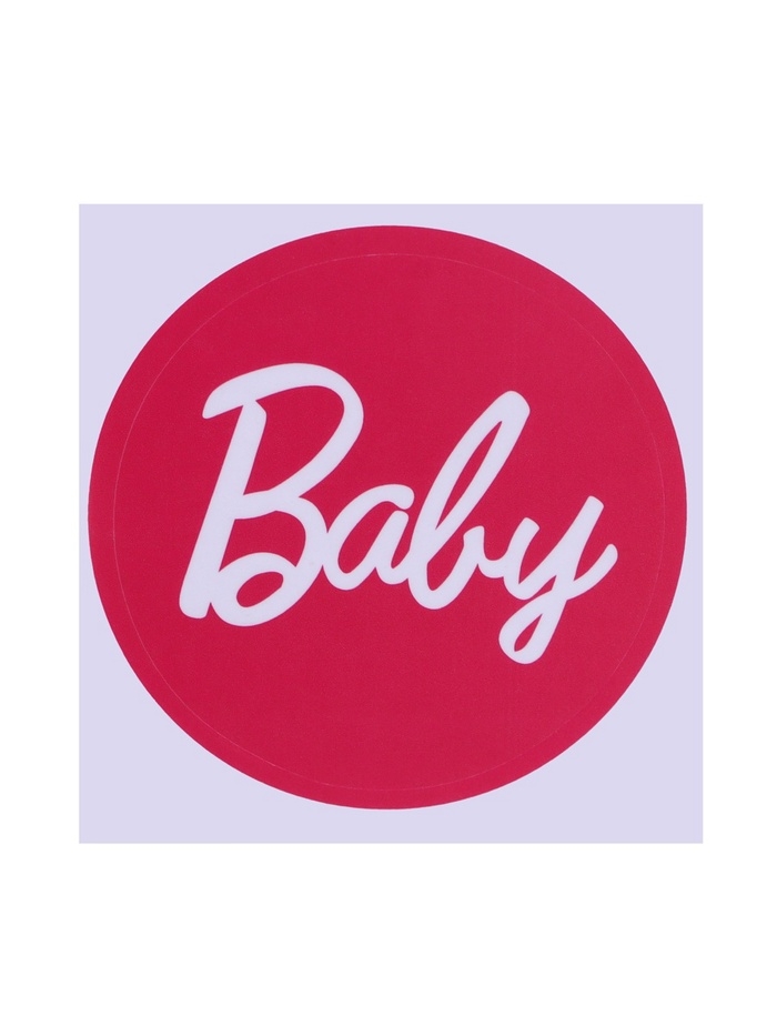 Бутылочка для кормления с наклейками &laquo;Baby&raquo; от 0 мес., 250 мл., цвет фиолетовый, M&B