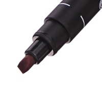 Маркер перманентный скошенный 5.0 мм Centropen 8576, линия 1 - 4.6 мм, цвет чёрный