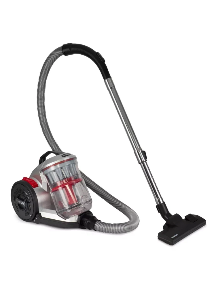 Пылесос HYV-C2950 2400Вт черный красный