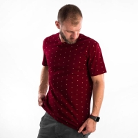 Футболка SL LOGO, 46, бордовый Футболка SL LOGO, 46, бордовый