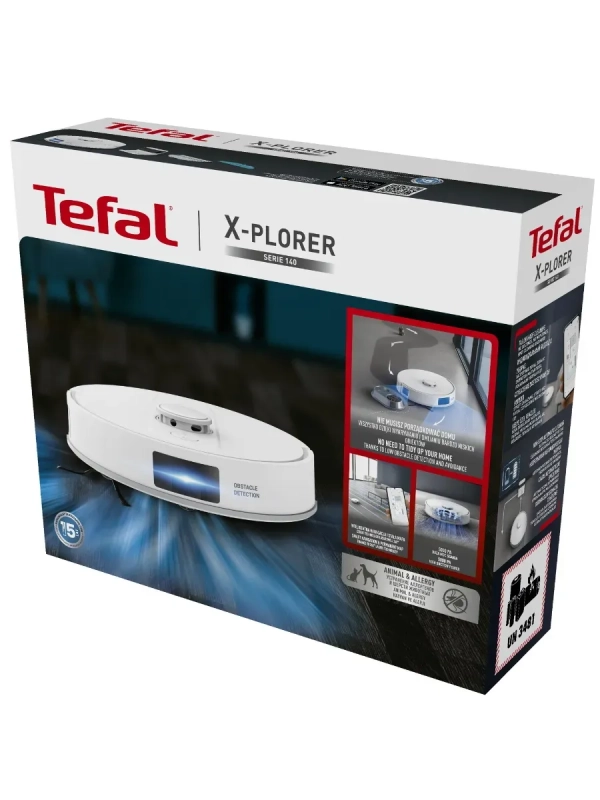 Робот пылесос X-plorer Serie 140 RG9177WH