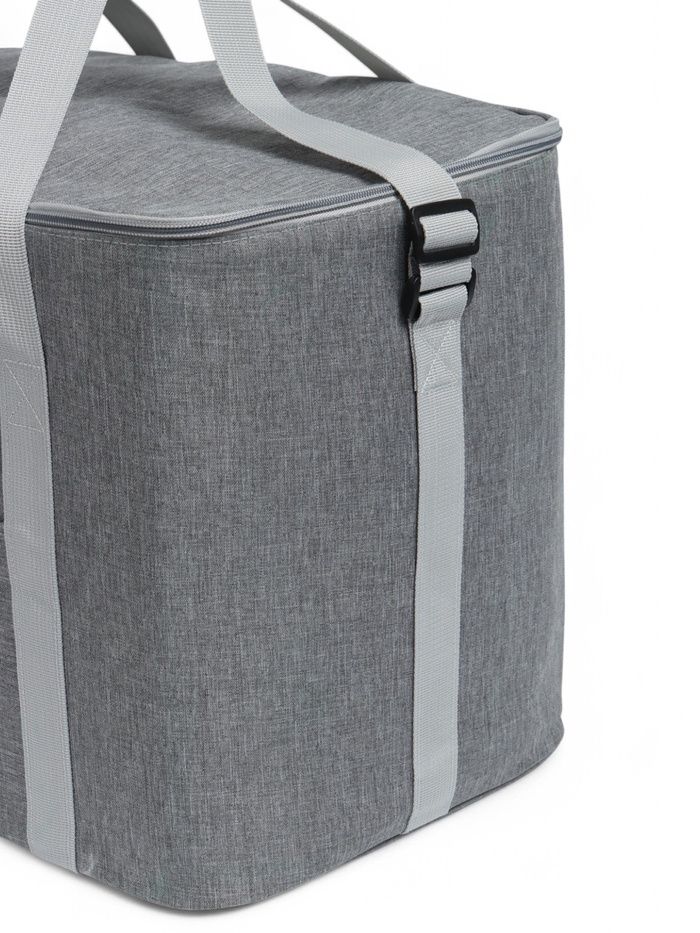 Термосумка для еды и продуктов 37 л, сумка холодильник, 43 х 26.5 х 33 см, толщина 5 мм