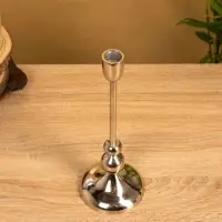 Подсвечник "Сицилия" 10х10х27 см, алюминий