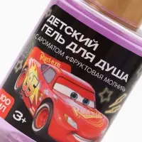 Детский гель для душа, аромат фруктовая молния, 100 мл, Машинка