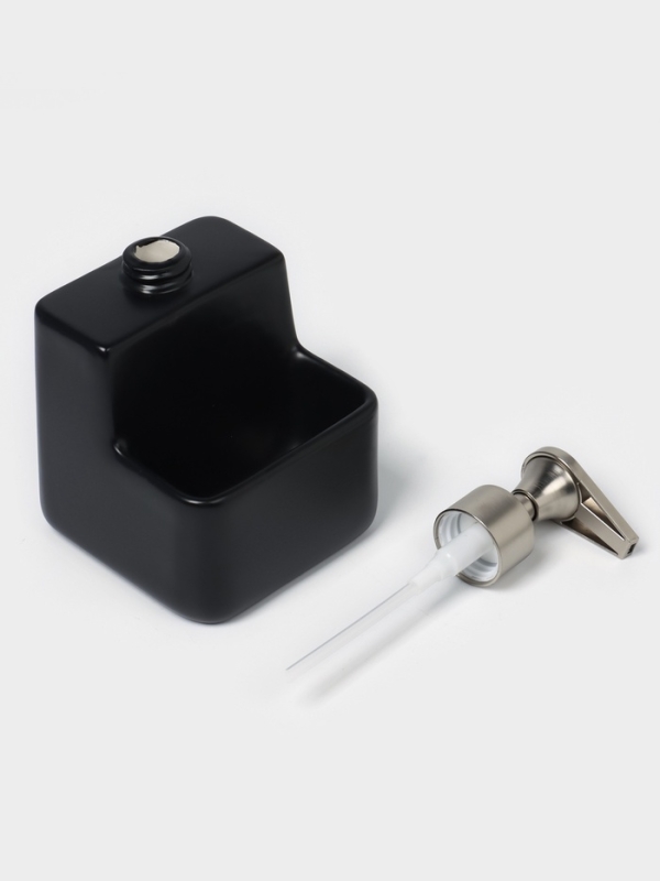 Дозатор для моющего средства с подставкой для губки Дозатор для моющего средства с подставкой для губки