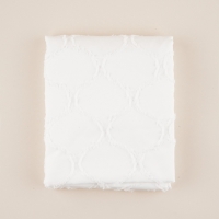 Штора для ванной двойная &laquo;Ла Каса&raquo;, с люверсами, 200&times;200 см, полиэстер, полиэтилен, белая