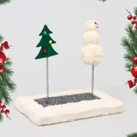 Игрушка для кошек с дразнилками "Зимний лес", микс цветов