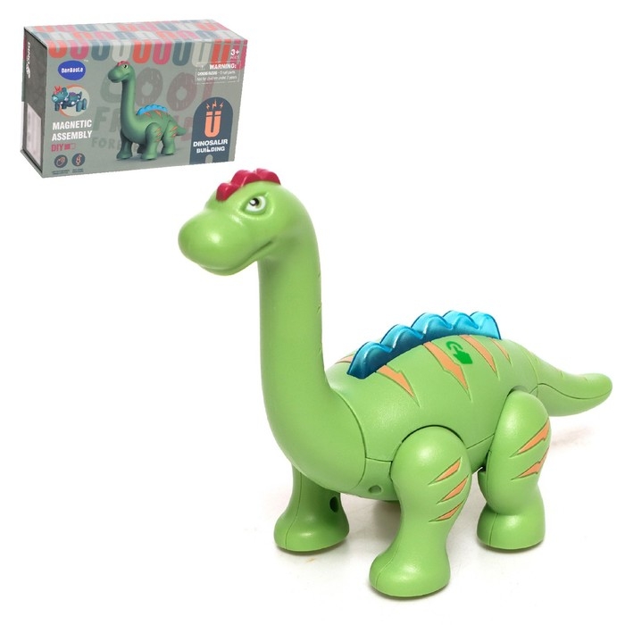 Конструктор магнитный &laquo;Дино&raquo;, 7 деталей