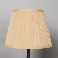 Лампа настольная BayerLux ЭКО "Нина" 1х40Вт Е27 коричневый/черный 27х27х42см