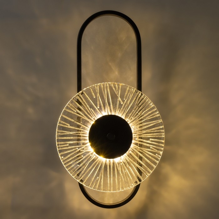 Бра "Дасти" LED 12Вт 4000К черный 20х5х36см