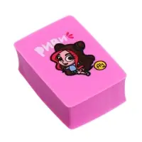 Ластик дизайн &laquo;Влад А4&raquo;, 28 х 18 х 9 мм, МИКС