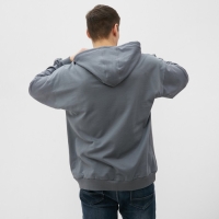 Толстовка мужская, начёс, цвет тёмно-серый, размер 56 Толстовка мужская, начёс, цвет тёмно-серый, размер 56