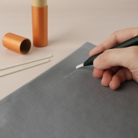 Набор ручек и сменных воск.мелков для ткани в кейсе 20шт ( наб цена за наб) блистер ТР