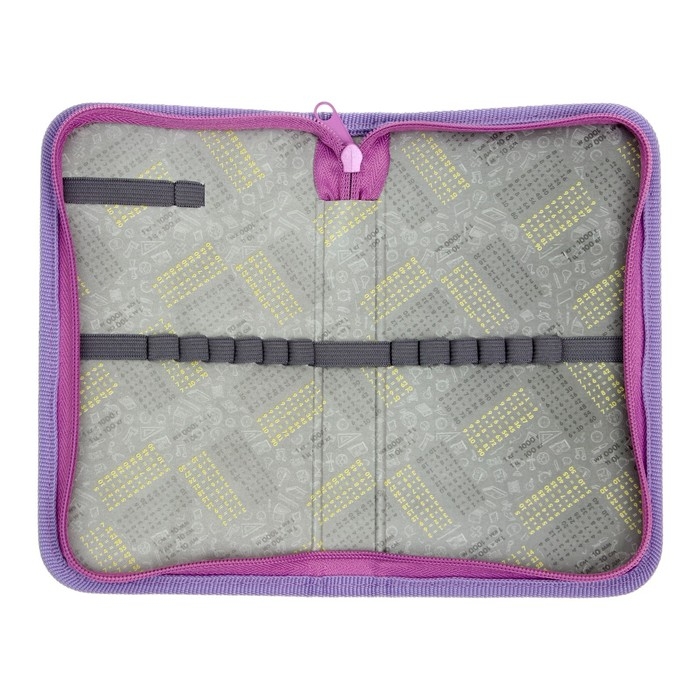 Пенал 1 секция 115 х 205 х 30 мм, Calligrata Пенал 1 секция 115 х 205 х 30 мм, Calligrata "Магическая единорожка", ламинированный картон