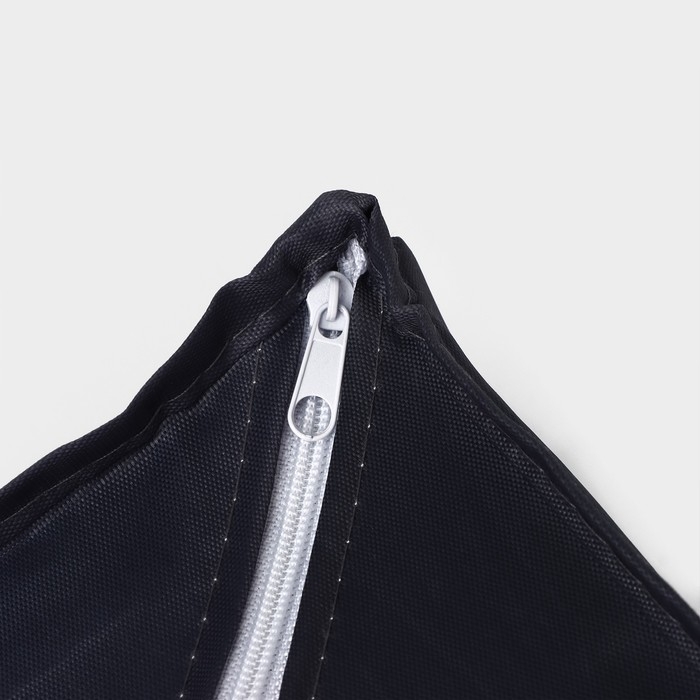 Органайзер для хранения белья LaDо́m, 7 ячеек, 33,5&times;30,5&times;10 см, цвет графитовый