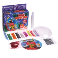 Ёлочный шар-фреска &laquo;Новый год! Снегирь с подарком&raquo;, набор для творчества