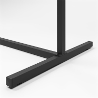 Вешало напольное с выносом 140×50×150 см, цвет чёрный Вешало напольное с выносом 140×50×150 см, цвет чёрный