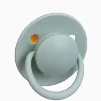 Набор классических пустышек, 2 шт., латекс, айвори/зелёный, в контейнере, от 6 мес., M&B