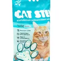 Наполнитель впитывающий силикагелевый CAT STEP Arctic Breeze, 7,6 л