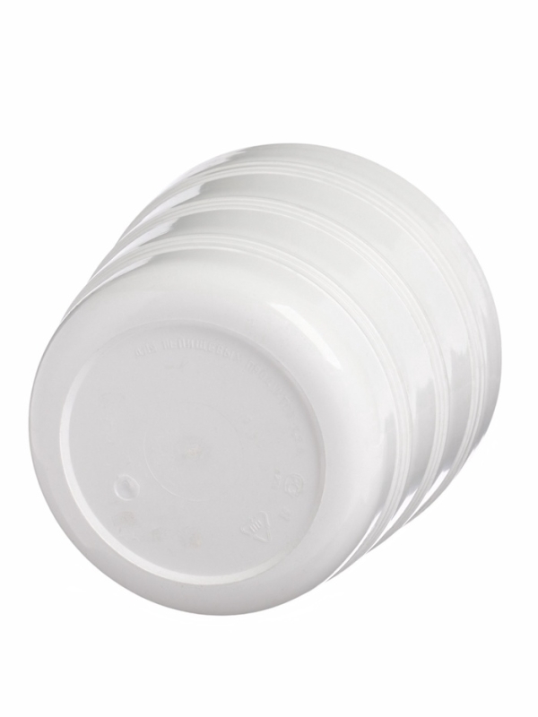 Горшок для цветов 1,2л d14см h11см Горшок для цветов 1,2л d14см h11см "Классик", цвет белый