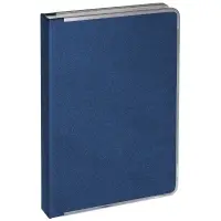 Ежедневник Frame Metal, недатированный, синий