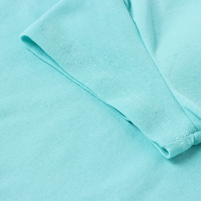 Футболка женская V-образный вырез, цвет бирюзовый, размер 48 Футболка женская V-образный вырез, цвет бирюзовый, размер 48