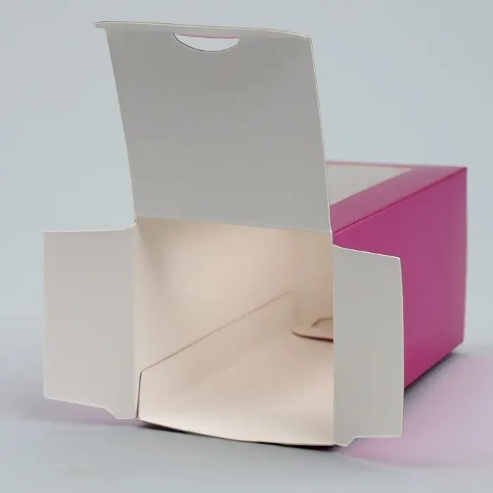 Коробка для макарун, кондитерская упаковка &laquo;Розовая&raquo;, 12 х 5.5 х 5.5 см