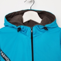 Ветровка детская, цвет бирюзовый, рост 98-104 см Ветровка детская, цвет бирюзовый, рост 98-104 см