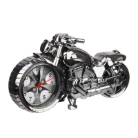 Часы - будильник настольные "Мотоцикл", дискретный ход, циферблат d-6.5 см, 22 х 12 см, АА Часы - будильник настольные "Мотоцикл", дискретный ход, циферблат d-6.5 см, 22 х 12 см, АА