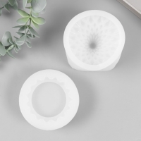 Молд силикон "Шкатулка капля" с крышкой 8,5х8,5х9,4 см Молд силикон "Шкатулка капля" с крышкой 8,5х8,5х9,4 см