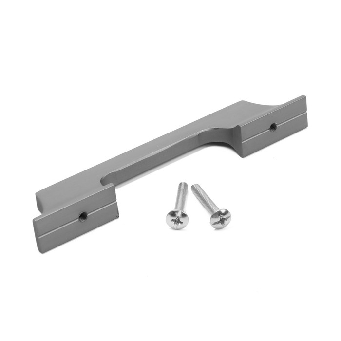 Ручка-скоба CAPPIO RSC020, алюминий, м/о 96 мм, цвет графит, 4 шт.