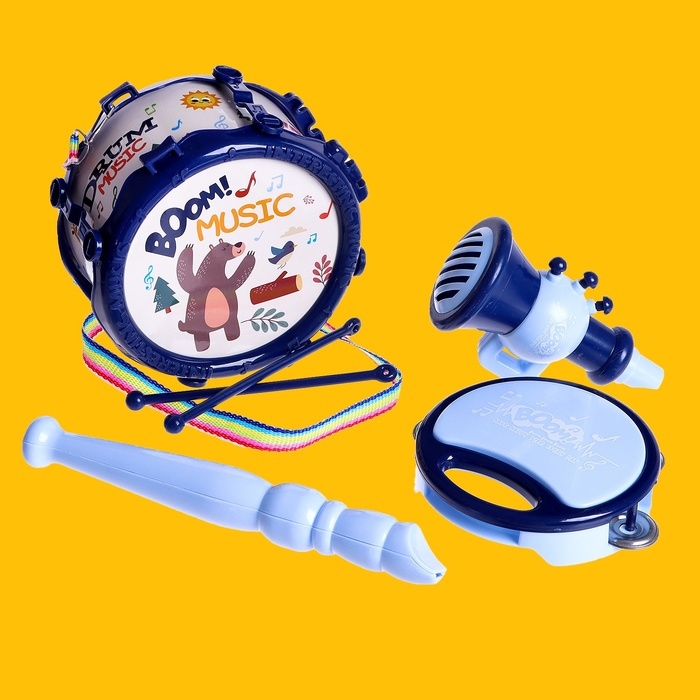 Набор музыкальных инструментов &laquo;Музыкант&raquo;, цвета МИКС