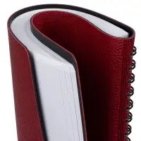 Ежедневник Strep Front на заказ, недатированный, красный