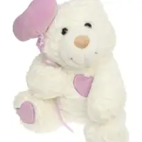 Мягкая игрушка "Мишка с сердечком" МИКС, 24 см