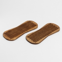 Садху, доска с гвоздями из дерева, для йоги, 2 шт