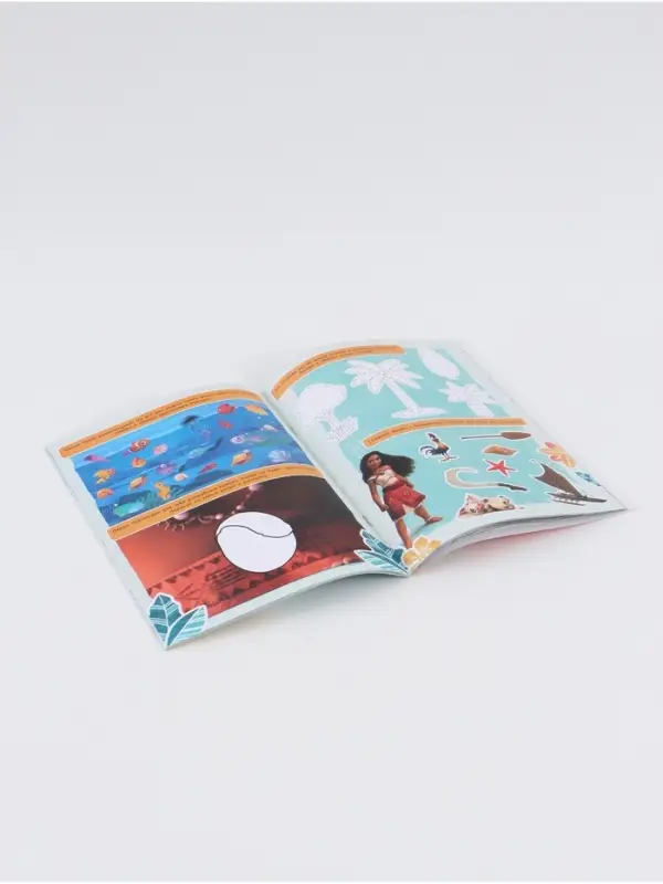 Книга с заданиями "Океан зовёт", 36 стр., Моана