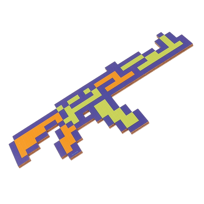 Деревянное оружие детское сувенирное &laquo;Пиксели&raquo;, 5 предметов