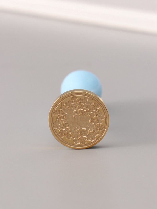 Сургучный набор Сургучный набор "Зимний олень" печать, ручка, сургуч 12,5х10х3,6 см