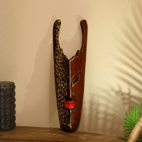 Маска «Юник», 15×7×50 см, албезия, текстиль Маска «Юник», 15×7×50 см, албезия, текстиль