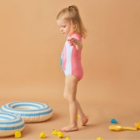 Купальный костюм детский Крошка Я &laquo;Радуга&raquo; рост 86-92 см, розовый