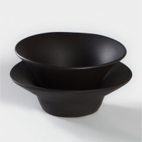 Набор для чайной церемонии керамический &laquo;Глина&raquo;, 11 предметов: 8 пиал 40 мл, чайник, молочник, ступка, цвет коричневый