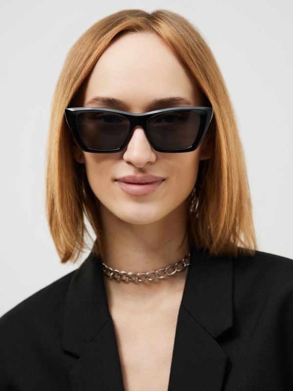 Очки солнцезащитные женские, uv 400, ширина 14.3 см, дужка 13.5 см, линза 6.3 х 4.5 см