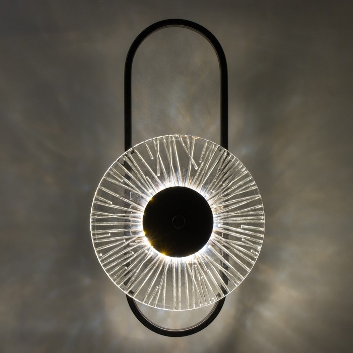 Бра "Дасти" LED 12Вт 4000К черный 20х5х36см